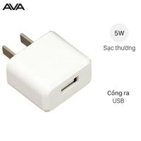Adapter sạc USB 5W AVA JC62