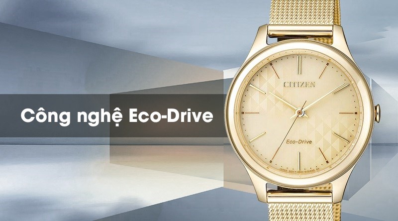 Eco-Drive - công nghê độc quyền nhà Citizen