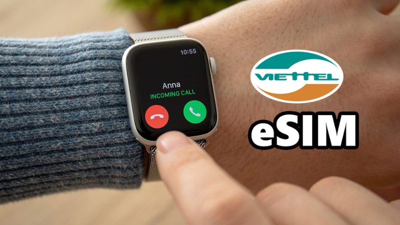 eSIM đã có trên Viettel