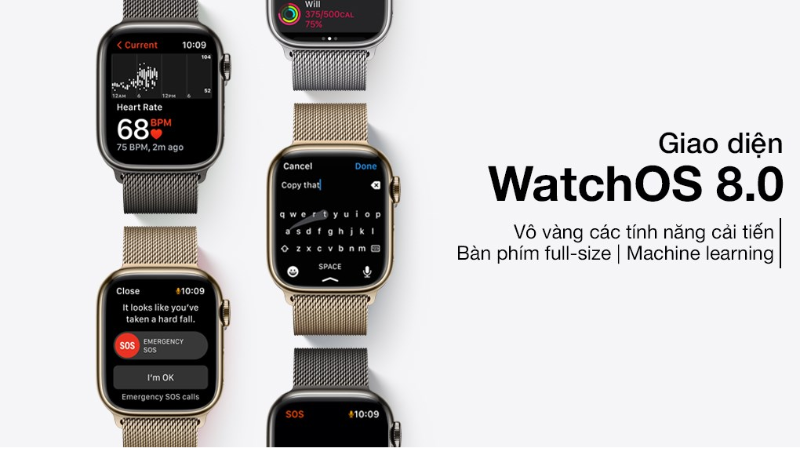 Apple Watch Series 7 LTE 41mm thiết kinh tinh tế Apple Watch Series 7 LTE 41mm thiết kinh tinh tế
