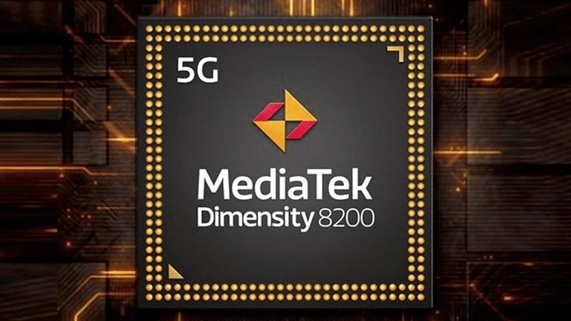 Chip Mediatek Dimensity 8200 gi&uacute;p chơi game mượt m&agrave; hơn
