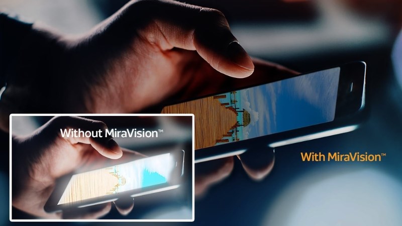 C&ocirc;ng nghệ MiraVision gi&uacute;p h&igrave;nh ảnh trở n&ecirc;n sắc n&eacute;t hơn