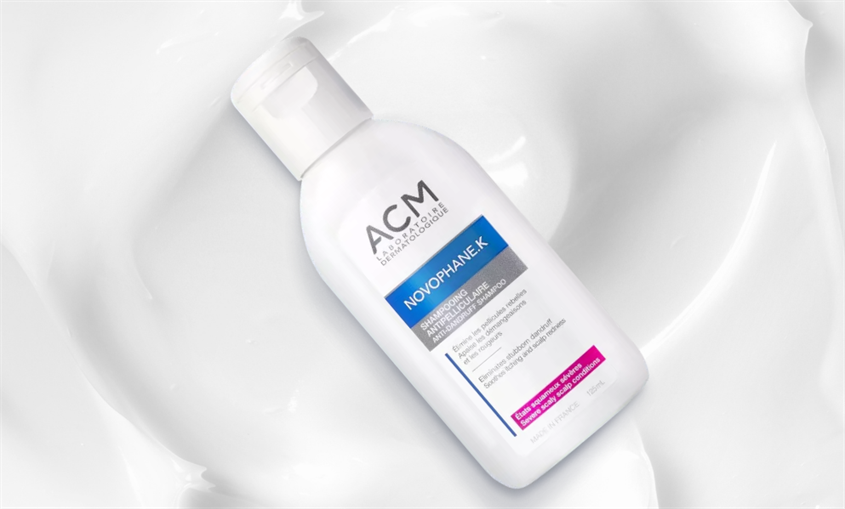 Dầu Gội Giảm Gàu Mảng Và Giảm Ngứa Da Đầu ACM Novophane K Shampoo 125ml