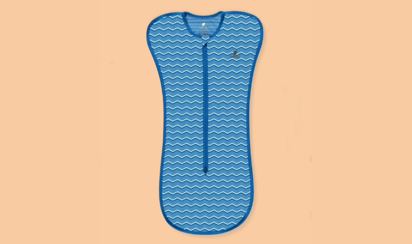 Nhộng chũn có khóa Lullaby NH407M 0 - 3 tháng màu xanh