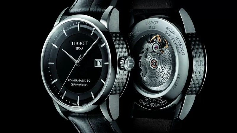 Tissot Powermatic 80 Chronometer được kiểm định với độ chính xác cao và sai số thấp 