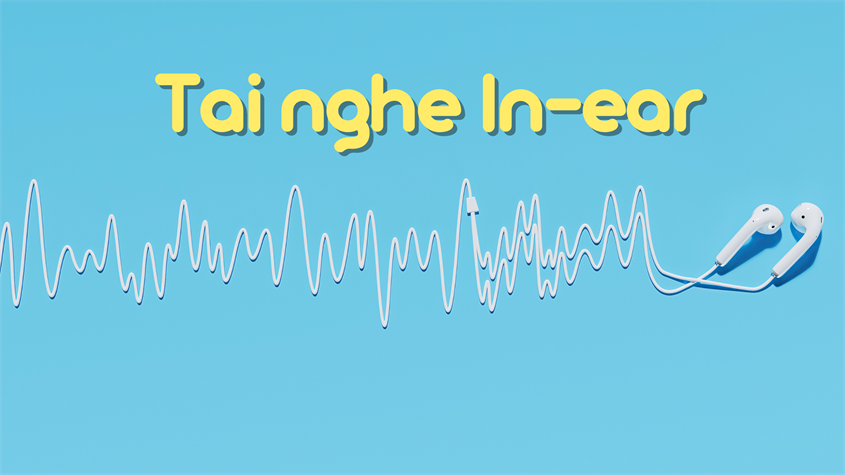 Tai nghe In-ear c&oacute; thiết kế nhỏ gọn v&agrave; c&aacute;ch &acirc;m tốt