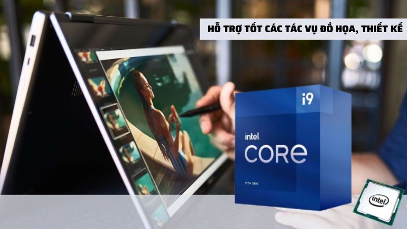 T&iacute;ch hợp card đồ họa Core UHD Graphics thế hệ thứ 11 của Intel