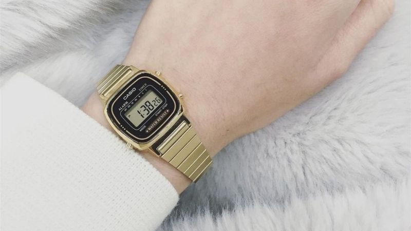 Cách tắt báo thức đồng hồ Casio LA670 Cách tắt báo thức đồng hồ Casio LA670