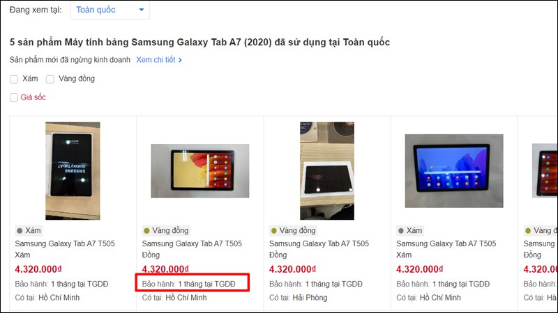 Ch&iacute;nh s&aacute;ch bảo h&agrave;nh m&aacute;y t&iacute;nh bảng Samsung cũ