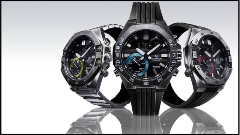 Casio Edifice c&oacute; chức năng bấm giờ thể thao rất tiện lợi