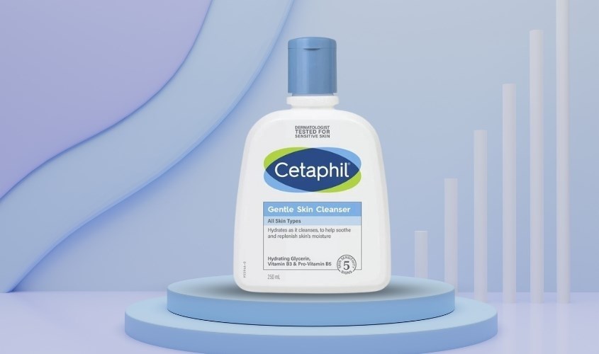 Sữa rửa mặt dịu nhẹ cho da nhạy cảm Cetaphil Gentle Skin Cleanser 250 ml