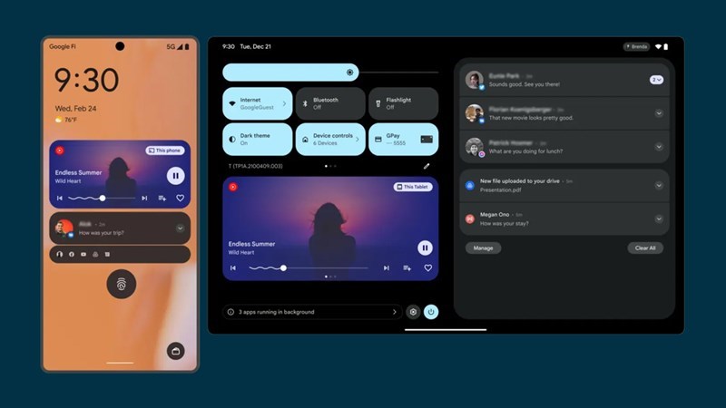 Hệ điều h&agrave;nh Android 13 mượt m&agrave;