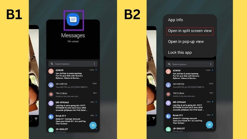 Thực hiện bước 1 v&agrave; 2