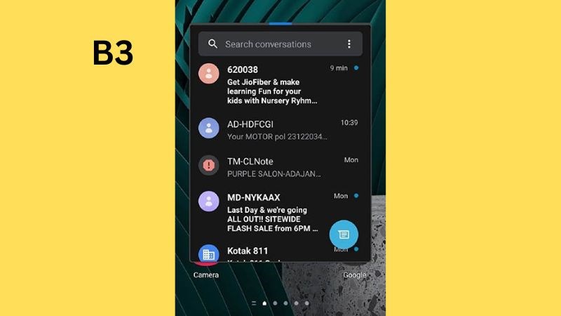 Thực hiện chia đ&ocirc;i m&agrave;n h&igrave;nh