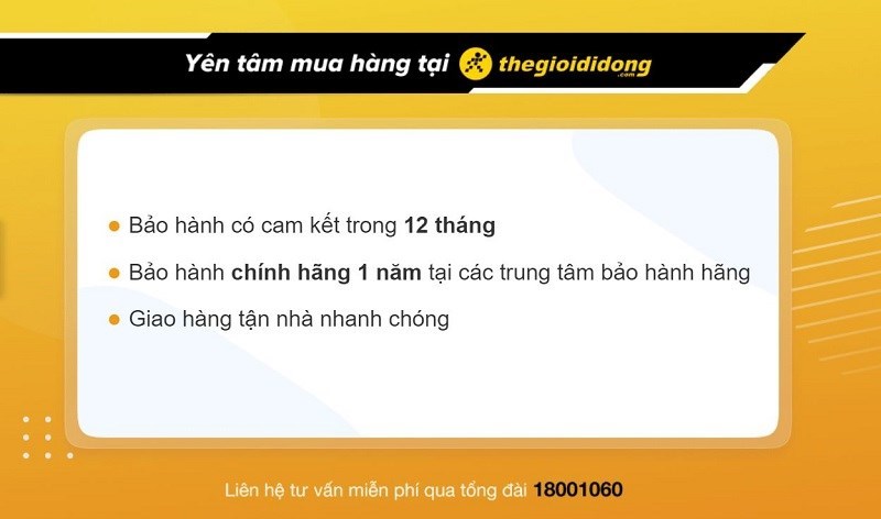 Chính sách bảo hành tại Thế Giới Di Động Chính sách bảo hành tại Thế Giới Di Động