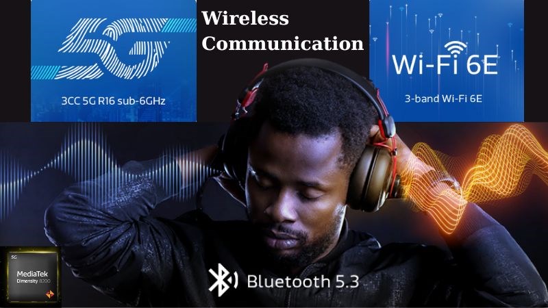 Kết nối mạnh mẽ với 5G, Wifi 6E, Bluetooth 5.3 si&ecirc;u nhanh, mượt m&agrave;