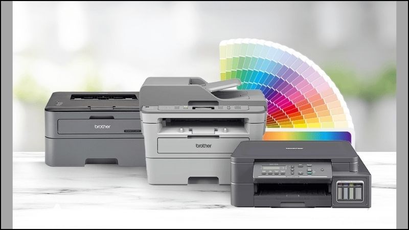 Máy in Brother đa dạng m&acirc;̃u mã sản ph&acirc;̉m với nhi&ecirc;̀u mức giá khác nhau