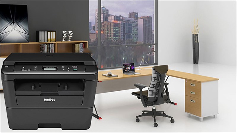 M&aacute;y in Brother c&oacute; h&igrave;nh d&aacute;ng vu&ocirc;ng vắn