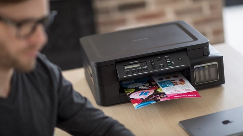 Máy in Brother được thiết kế để hạn chế kẹt giấy