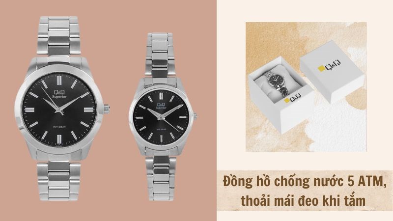 Đồng hồ Q&Q đến từ Nhật Bản, uy t&iacute;n v&agrave; chất lượng tuyệt hảo