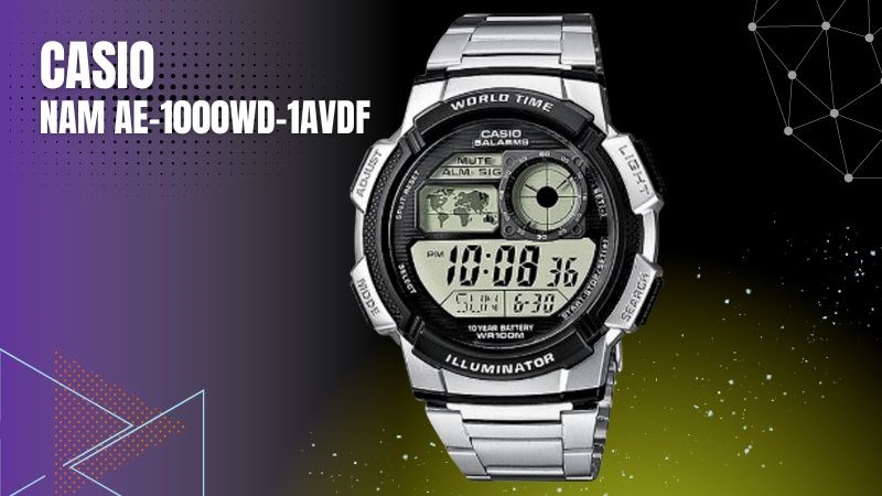 M&agrave;u bạc sang trọng c&ugrave;ng d&acirc;y đeo th&eacute;p kh&ocirc;ng gỉ mạ PVD bền bỉ