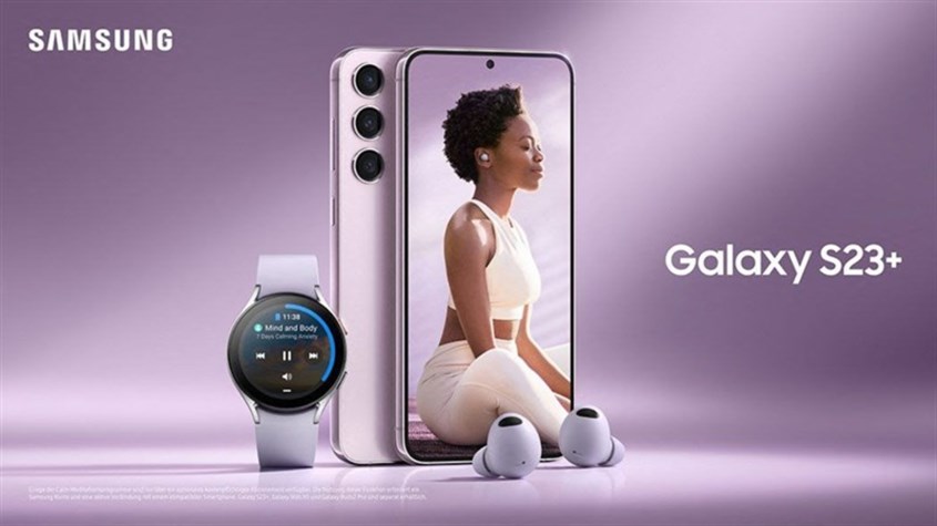 Galaxy S23 Plus sở hữu chipset v&agrave; ống k&iacute;nh si&ecirc;u rộng tương tự như Galaxy S23 Ultra