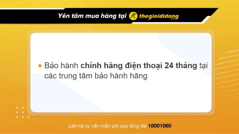 Chính sách bảo hành điện thoại hấp dẫn tại TGDĐ Chính sách bảo hành điện thoại hấp dẫn tại TGDĐ