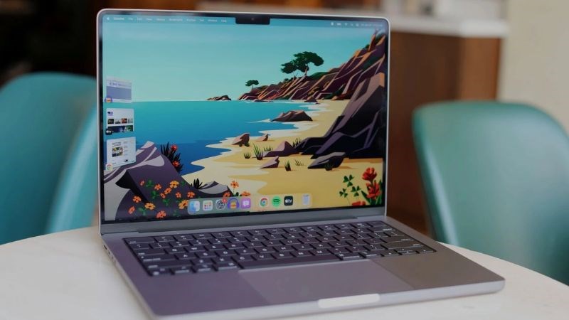 M&agrave;n h&igrave;nh của Macbook Pro M2 Max được n&acirc;ng cấp sống động hơn