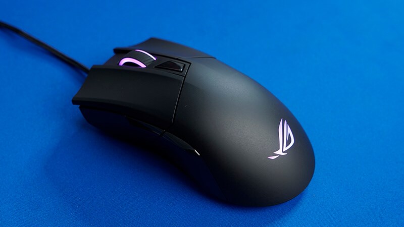 Thiết kế chuột gaming mạnh mẽ