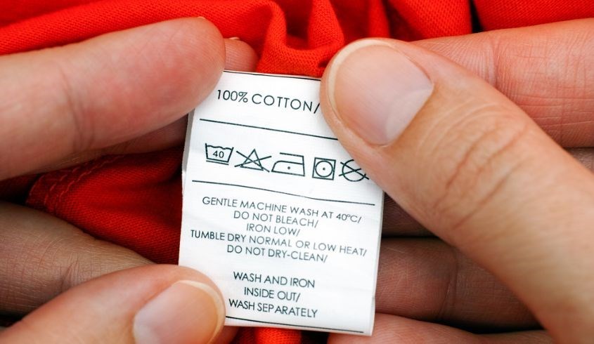 Hiện nay có 5 loại ký hiệu giặt là phổ biến trên quần áo