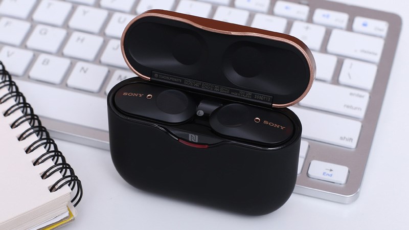 Sony WF-1000XM3 hiện đại cực kỳ nam tính Sony WF-1000XM3 hiện đại cực kỳ nam tính
