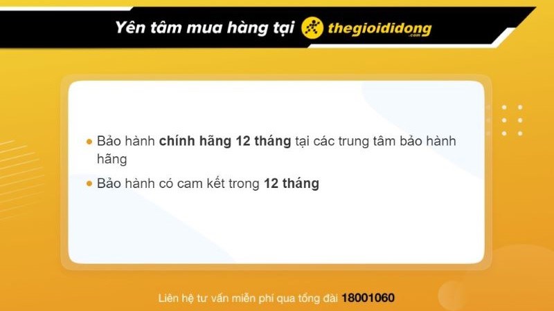Ch&iacute;nh s&aacute;ch bảo h&agrave;nh đồng hồ tại Thế Giới Di Động