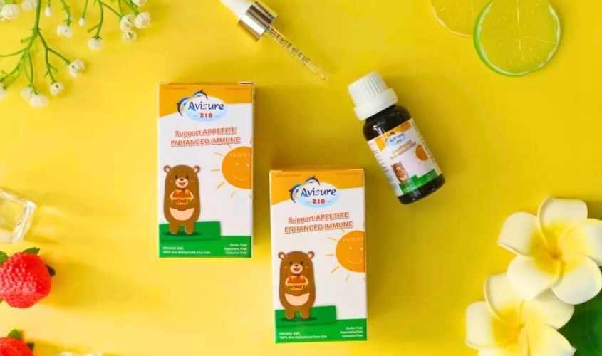Siro Avisure Zio bổ sung kẽm hỗ trợ ăn ngon, tăng đề kháng 20 ml (từ 6 tháng)
