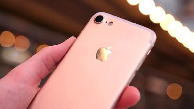 iPhoe 7 m&agrave;u v&agrave;ng hồng