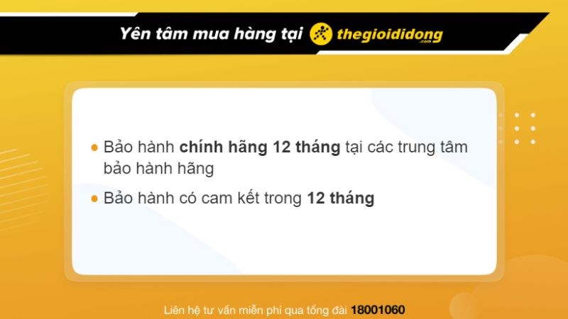 Ch&iacute;nh s&aacute;ch bảo h&agrave;nh hấp dẫn tại TGDĐ