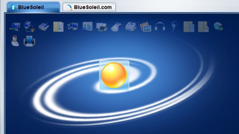 M&agrave;n h&igrave;nh giao diện của BlueSoleil