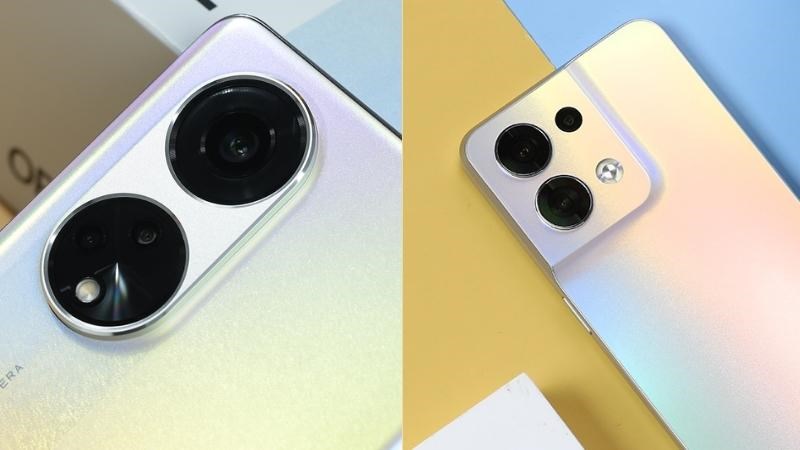 Reno8 5G c&oacute; cảm biến ở camera ch&iacute;nh, gi&uacute;p giảm nhiễu m&agrave;u hiệu quả