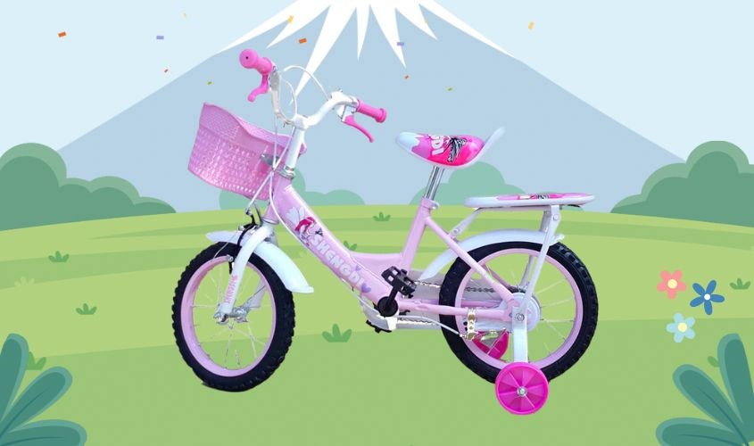 Xe đạp trẻ em VBCare VBC-KB008 14 inch - Màu ngẫu nhiên