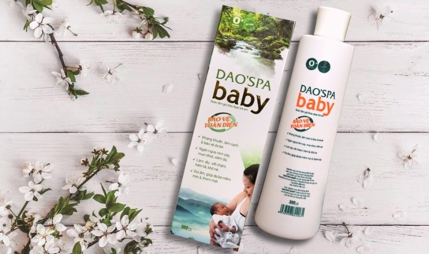 Nước tắm & gội 2in1 cho bé DK Pharma Dao