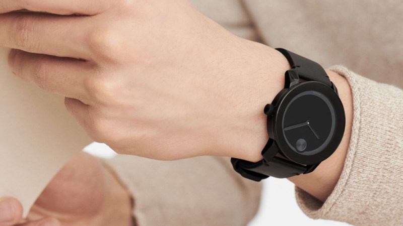Đồng hồ Movado thiế kế đơn giản nhưng đậm n&eacute;t sang trọng
