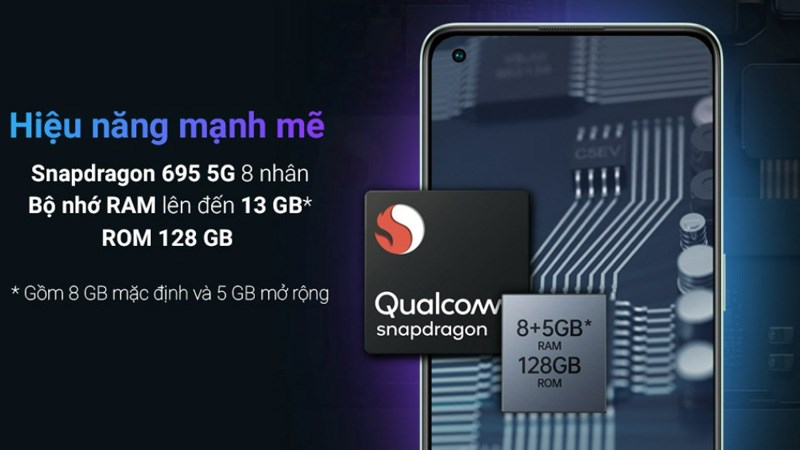 OPPO Reno6 sở hữu bộ vi xử lý với hiệu năng mạnh mẽ