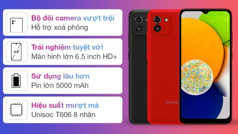 Samsung Galaxy A03 ra mắt cùng những tính năng hữu ích Samsung Galaxy A03 ra mắt cùng những tính năng hữu ích