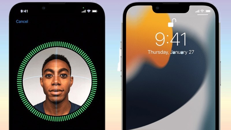 Trang bị FaceID bảo mật an toàn