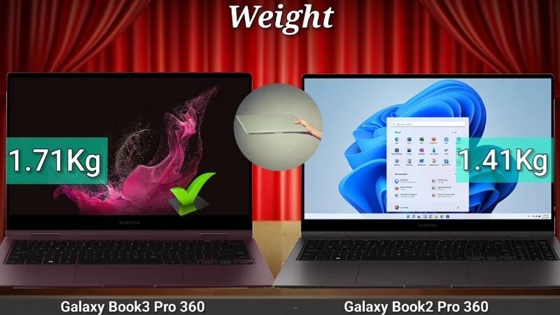 C&oacute; khối lượng nặng hơn so với thế hệ laptop tiền nhiệm