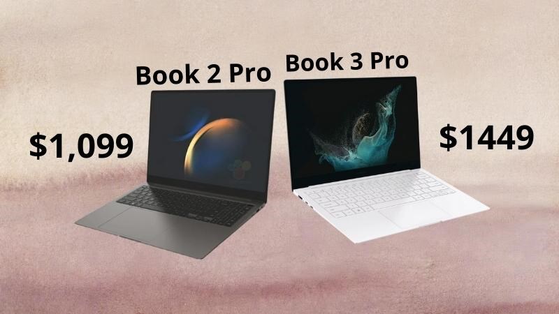 Book2 Pro có giá khoảng 31.9 triệu đồng. Book3 Pro từ 34 triệu đồng