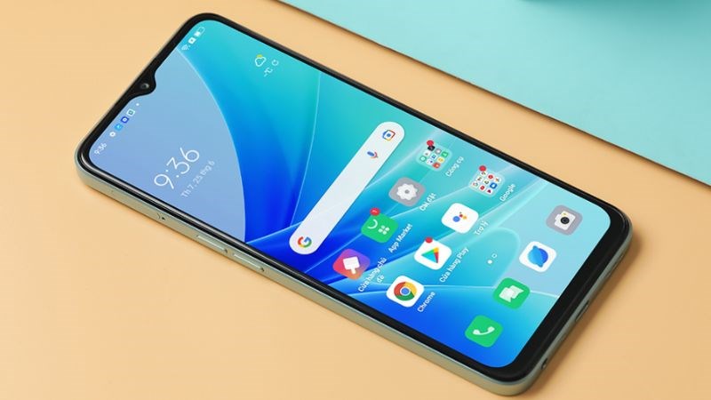 OPPO A57 sở hữu màn hình có kích thước 6.56 inch cùng chất lượng hiển thị tốt