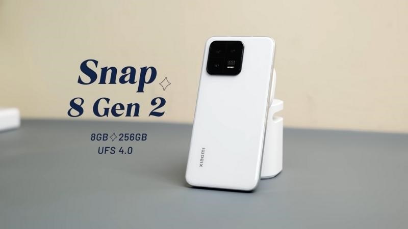 Xiaomi 13 5G được trang bị con chip Snapdragon 8 Gen 2 của Qualcomm
