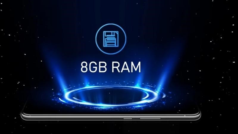 Bộ nhớ khủng l&ecirc;n tới 8GB RAM v&agrave; 256GB ROM.