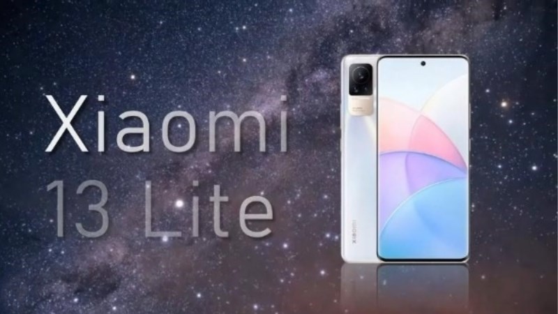 Xiaomi 13 Lite thiết kế m&agrave; cong tr&agrave;n viền