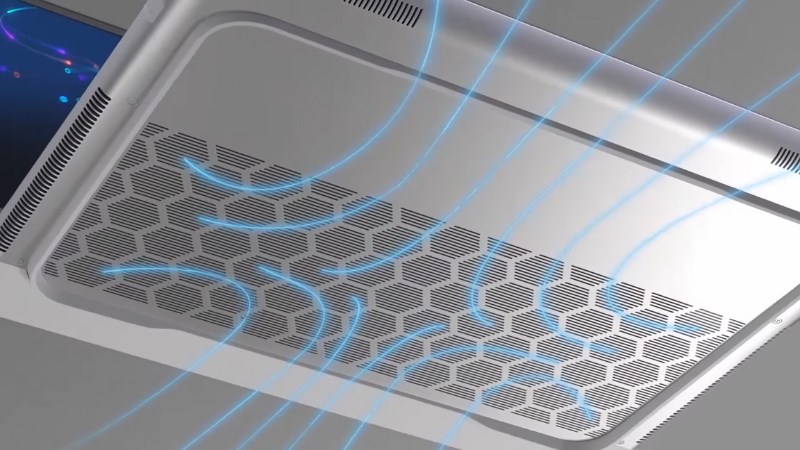 C&ocirc;ng nghệ tản nhiệt mới, buồng hơi, gi&uacute;p cho hiệu năng tản nhiệt được tăng mạnh